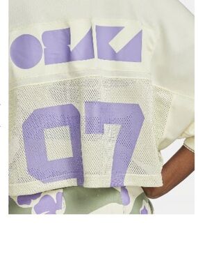 Nike Naomi Osaka women’s cropped mesh jersey